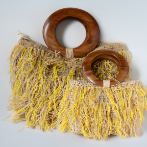 Maguey Mini Tote - yellow