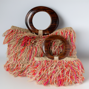 Maguey Mini Tote - fucsia
