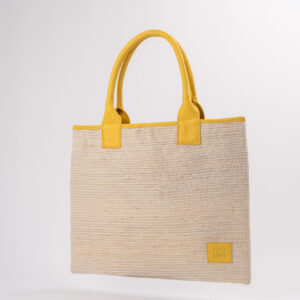 Cotton-Maguey Tote Bag - yellow