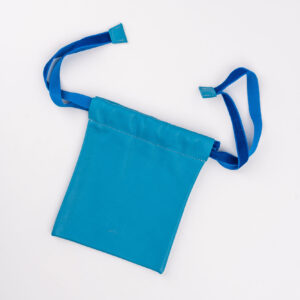 Leather Mini Bag - Blue green