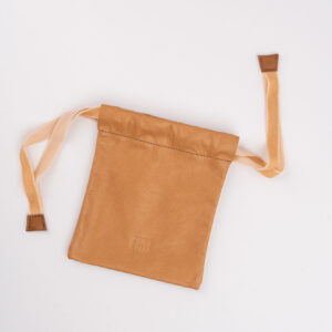 Leather Mini Bag - Camel