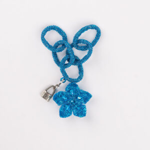 Flower Charm - Blue