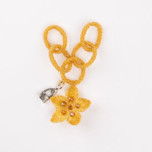 Flower Charm - gold