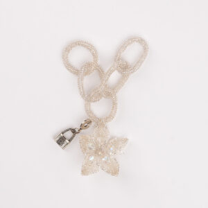 Flower Charm - silver