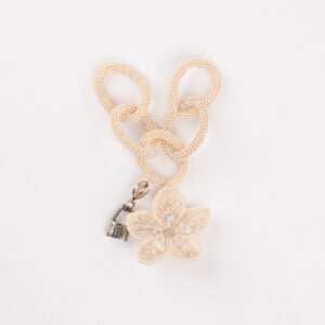 Flower Charm - Ivory