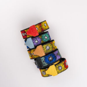 Embroidery  Strap - Black
