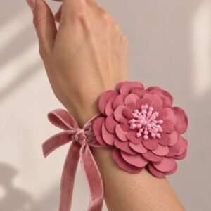 FLORECER Flower Corsage - pink