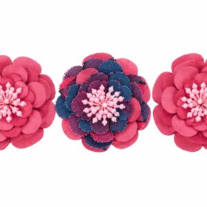 Florecer Flower Brooch - fucsia